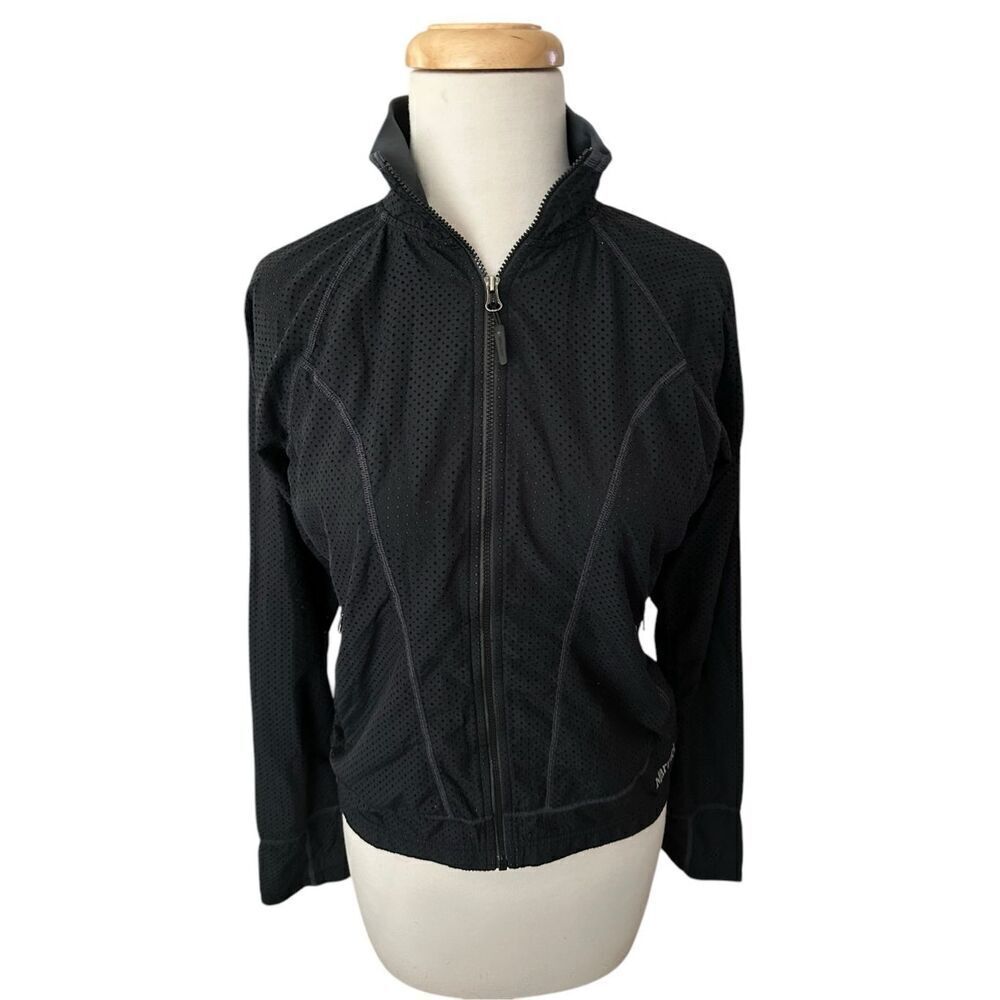 Marmot women’s black track jacket xs